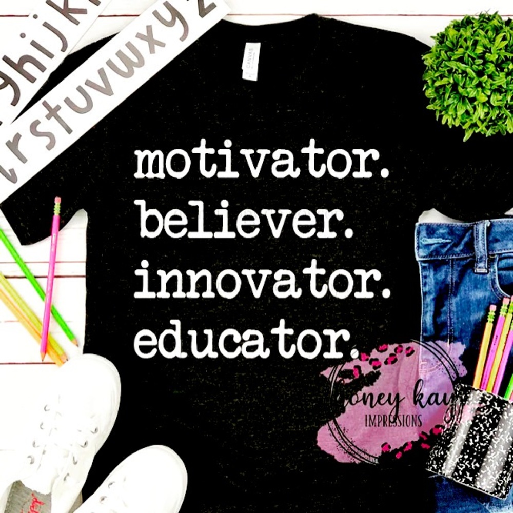 Women’s Motivator, Believer, Innovator, Educator T-Shirt